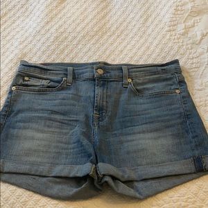 7 for All Mankind Jean Shorts sz 29